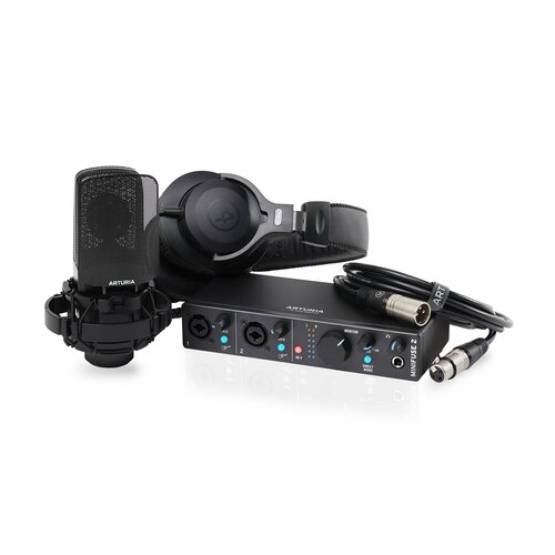 Arturia MiniFuse Recording Pack Black