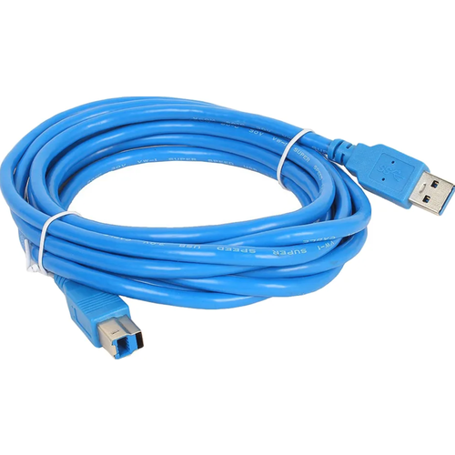Кабель USB 3.0, AM/BM, 3м кабель usb 2 0 pro am bm 4 5 метра экранирование для снижения помех позолоченные контакты cablexpert