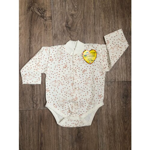 Боди Мамин Малыш, размер 56, белый