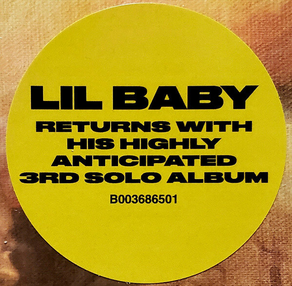 Виниловая пластинка Lil Baby, It's Only Me (0602448633972) Universal Music - фото №3
