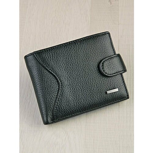 фото Кошелек , фактура зернистая, черный morios