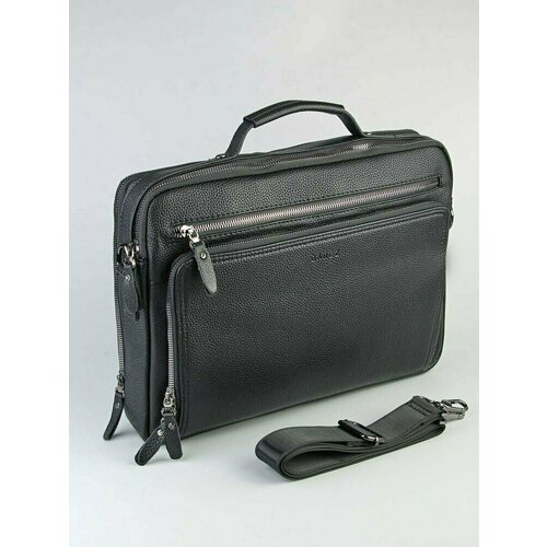 Портфель Skin фактура зернистая черный 6741₽