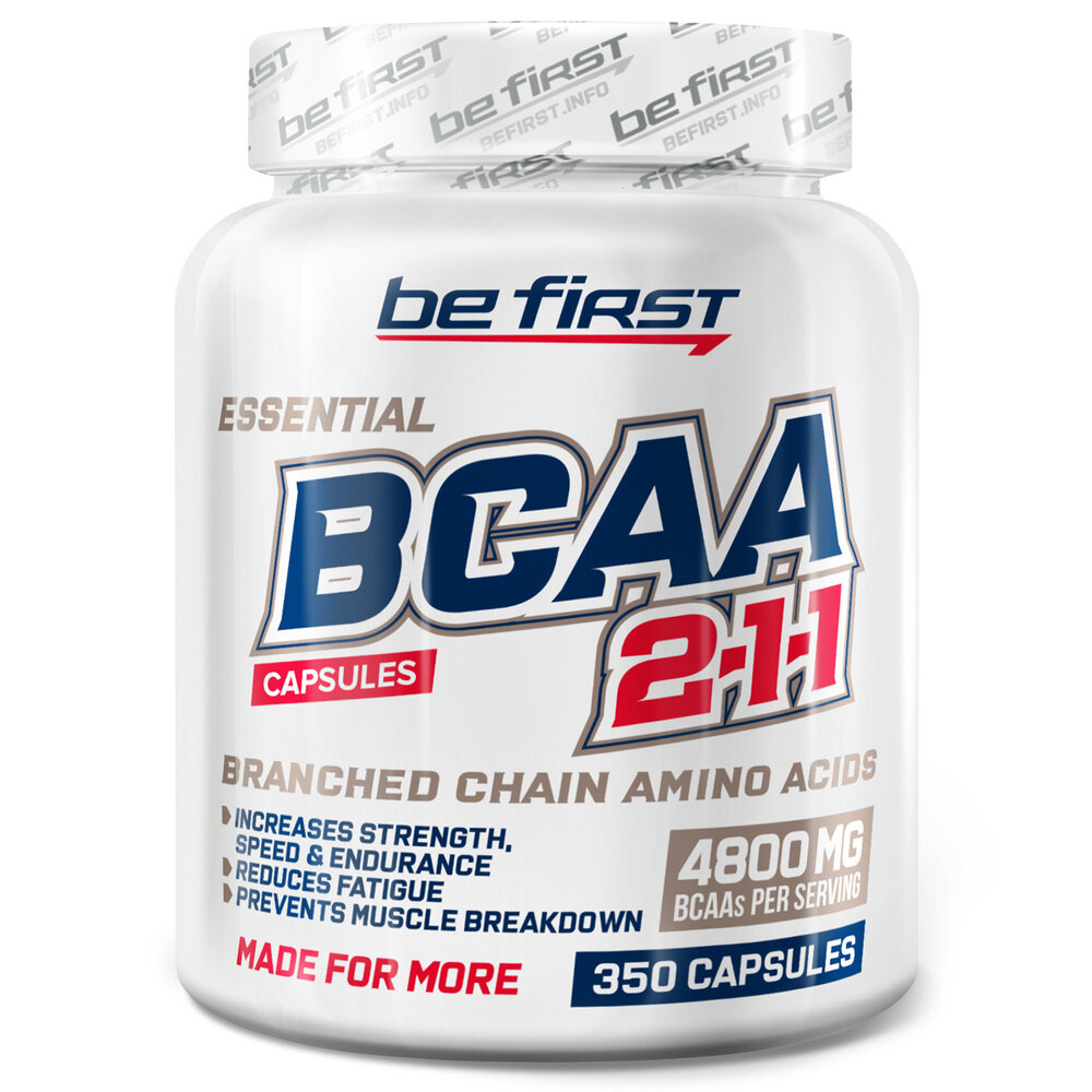 Be First BCAA Capsules 350 капсул