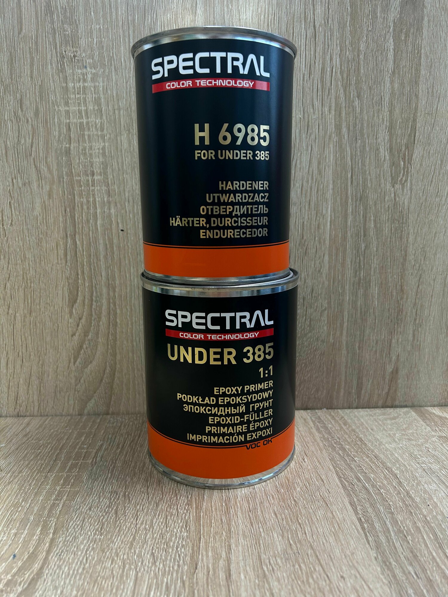 Эпоксидный грунт Spectral 385 (комплект 0,8л грунта + 0,8л отв.)