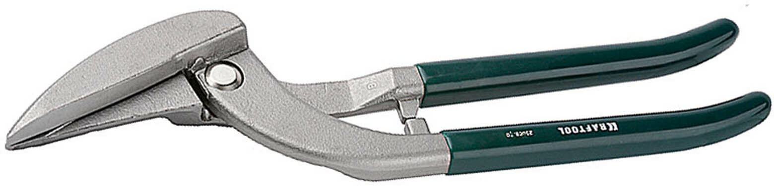 Ножницы KRAFTOOL по металлу pelikan цельнокованые длинный прямой сквозной рез 300мм - фото №12