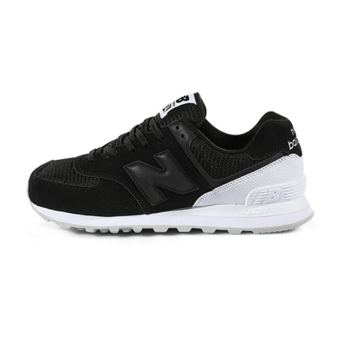 фото Кроссовки new balance 574, полнота 10, размер 9us, белый, черный