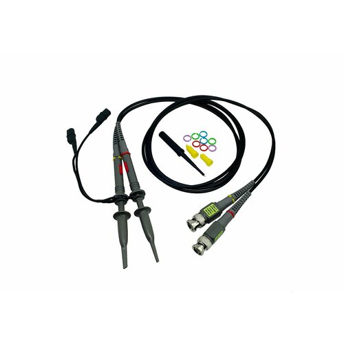 Щупы для осциллографа 2шт P6100 100MHz 1set p6100 oscilloscope probe dc 100mhz scope clip probe 100mhz wholesale