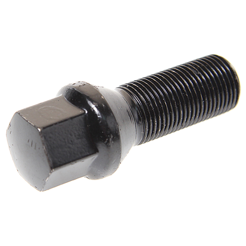 Болт колеса М15х1.25х31 конус под ключ 17мм черный RACING