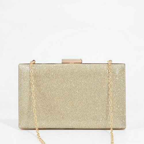 фото Сумка клатч сима-ленд, золотой сима-лэнд