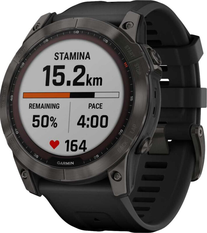 Garmin Fenix 7 Pro – Sapphire Solar Black Band 010-02777-11