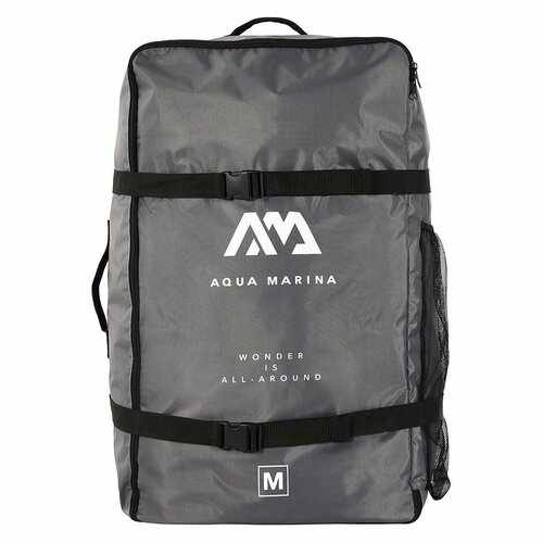 Рюкзак для переноски каяка/каноэ/байдарки Aqua Marina Zip Backpack for 2/3-person kayak черный, серый