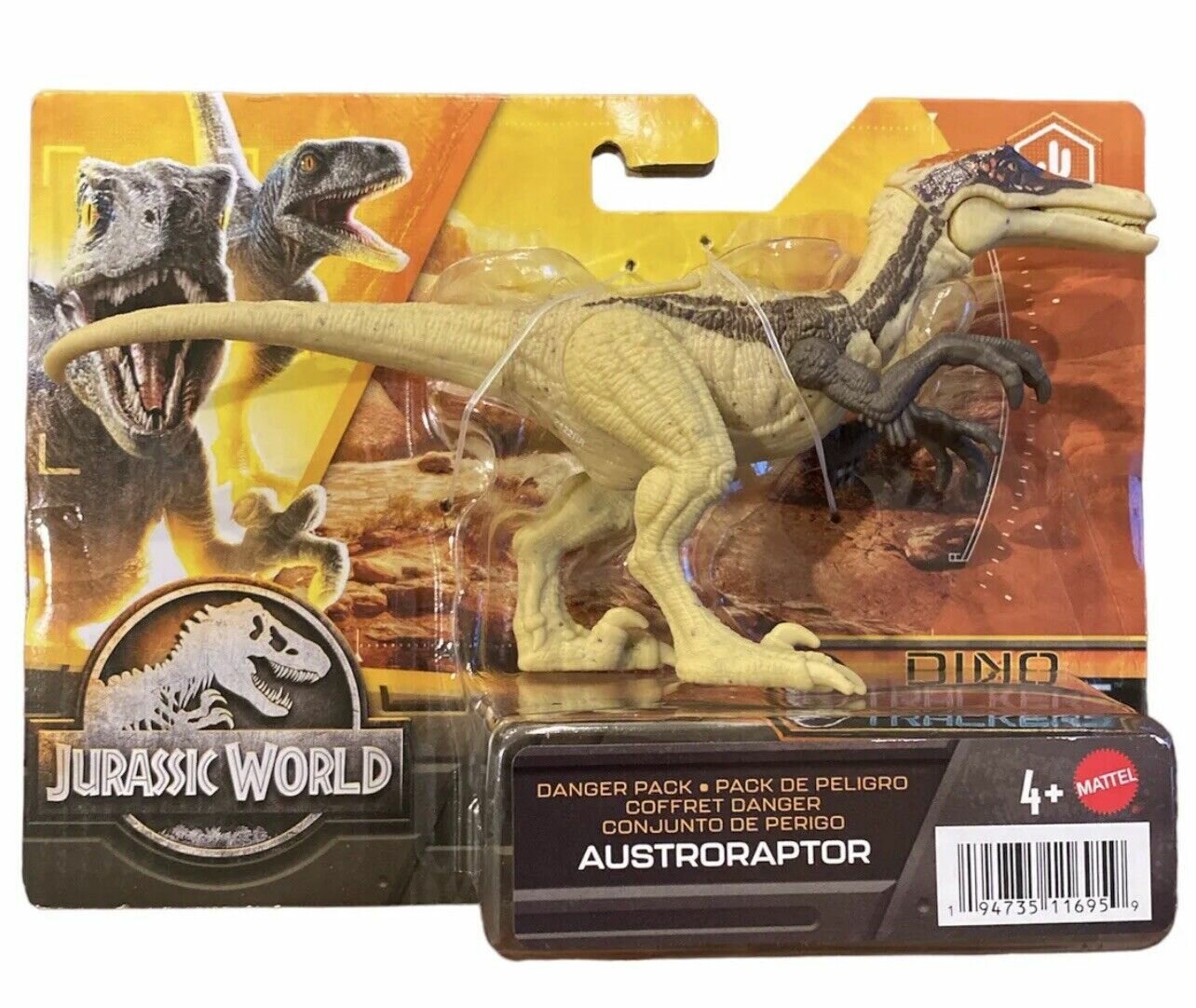 Фигурка Jurassic World Опасные динозавры Австрораптор Austroraptor HLN50