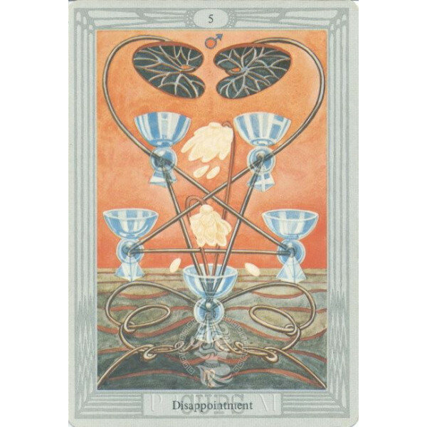 Таро Аввалон, Thoth Tarot deck (коробка) Crowley - фото №13