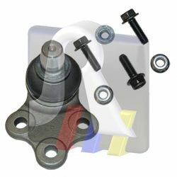 Опора шаровая перед прав лев RTS 93 90160 056