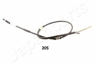 Трос стояночного тормоза зад прав Japanparts BC-205