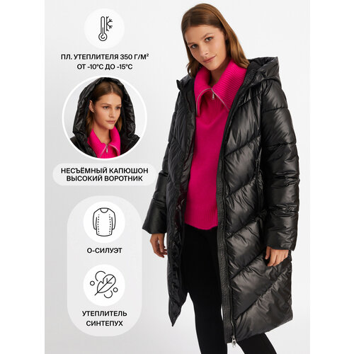 фото Куртка zolla, размер s, черный