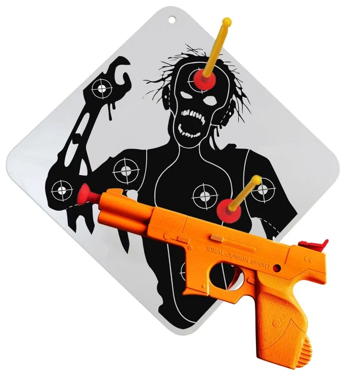 "Bauer Zombie" - игрушка-пистолет с мишенью