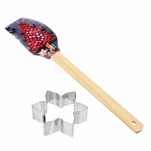 Набор кондитерский лопатка силиконовая форма для печенья 990₽