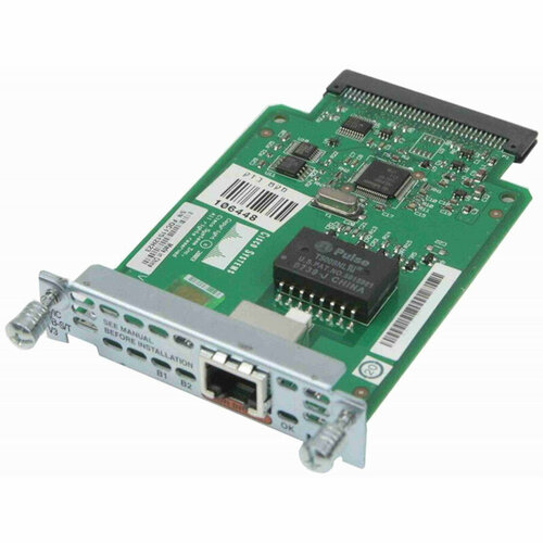 модуль маршрутизатора nortel gray isdn bri s t adapter module field upgrade spare cv0011045 Модуль Cisco WIC-1B-S/T-V3