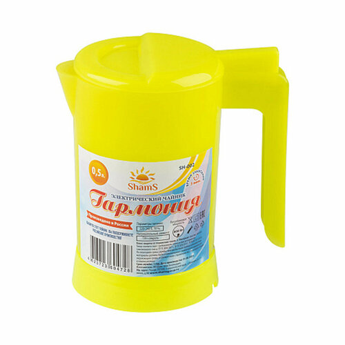 Чайник электрический SHAMS Гармония SH-002 05 л желтый 77700₽
