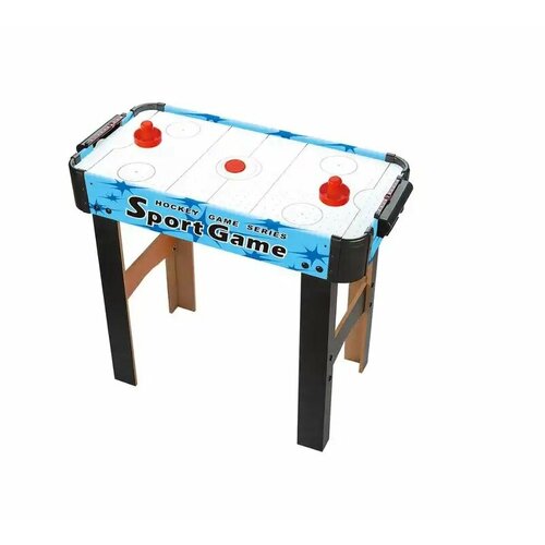 фото Аэрохоккей деревянный с поддувом на ножках 76 см. 2552 huang guang