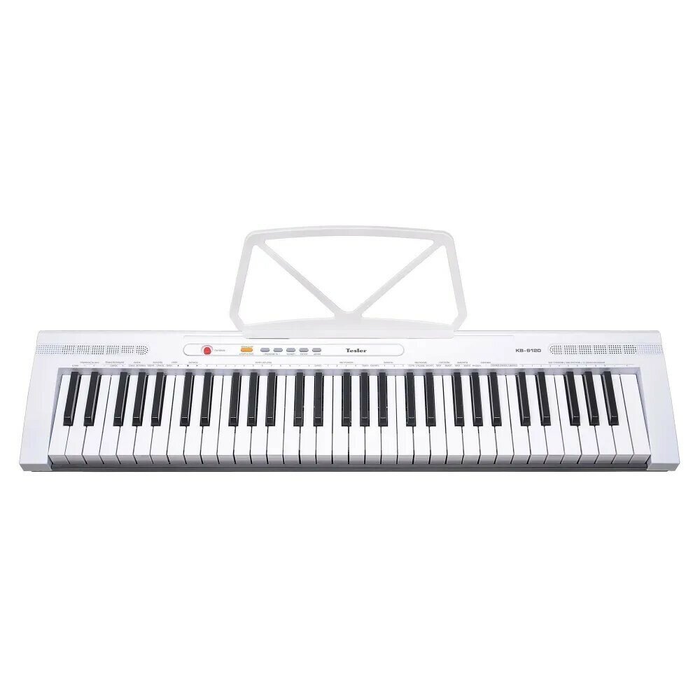 Клавишный инструмент Tesler KB-6120 white