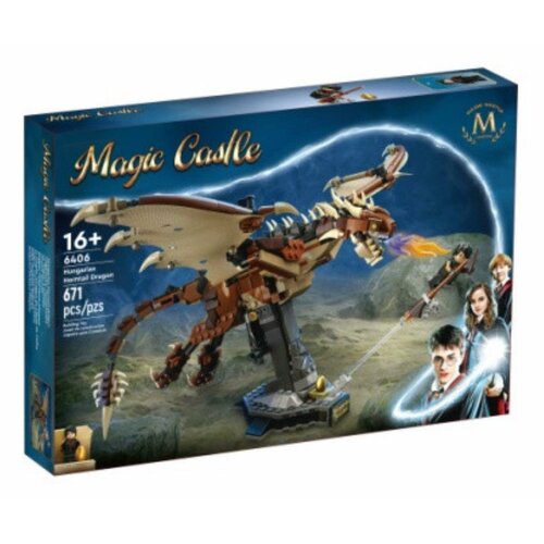 Конструктор Lepin 6406 Гарри Поттер Венгерский рогатый дракон 671 деталь