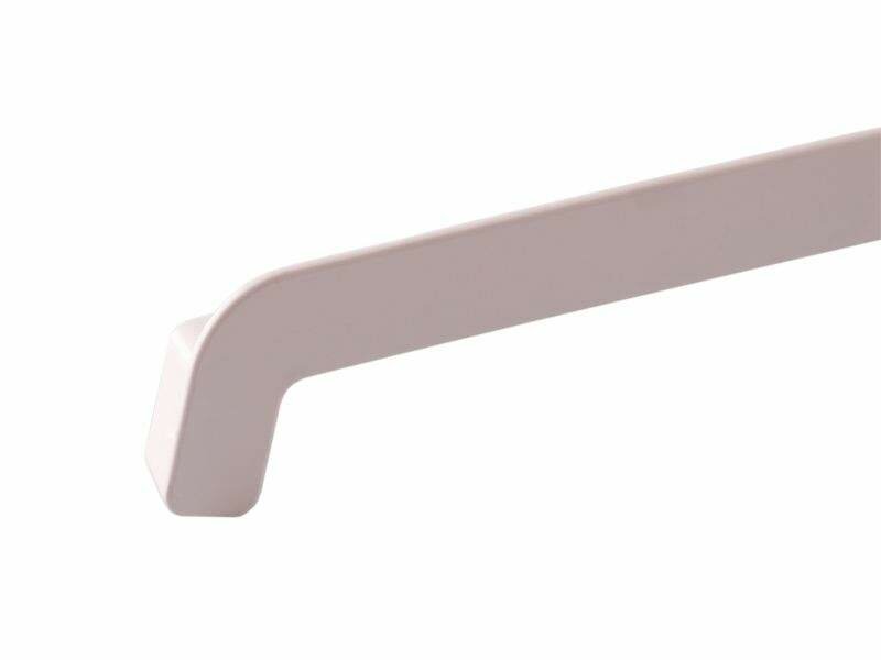 фото Накладка к отливу НСЛ BAUSET MDN торцевая 2-х сторонняя 25/380 мм белая