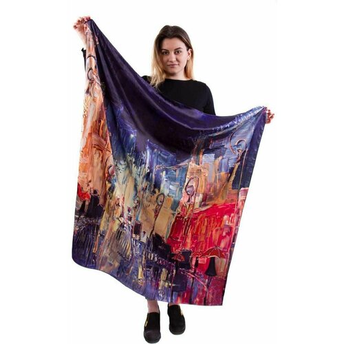 фото Платок , красный, синий нет