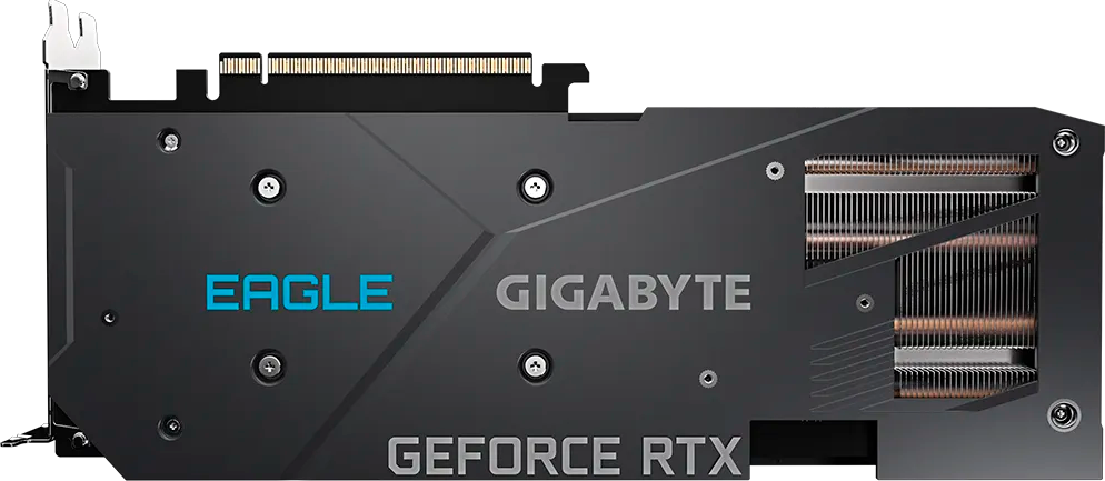 Видеокарта PCI-E GIGABYTE 12GB GDDR6X 192bit 5nm 1920/21000MHz 2*HDMI/2*DP RTL - фото №3