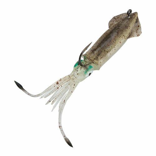 Силиконовая приманка для рыбалки Savage Gear 3D TPE Swim Squid 12,5см S #Green Eye, Креатура на щуку, окуня, судака