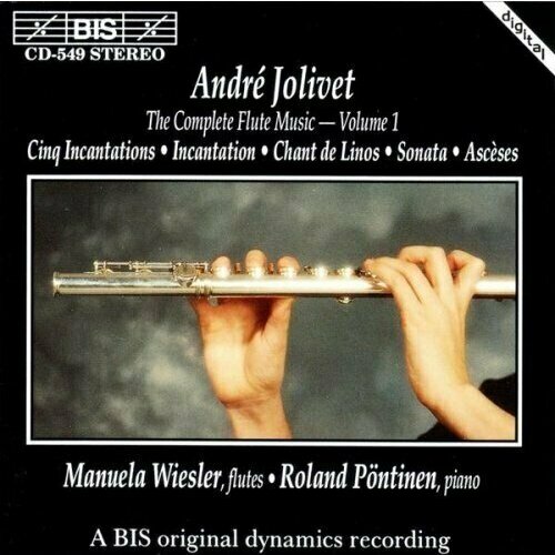 AUDIO CD Jolivet - Flute Music, Vol.1