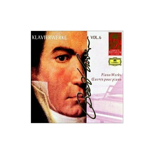 AUDIO CD Complete Beethoven Edition Vol. 6 - Piano Works / Demus, Alder, Gilels, Mustonen, Kempff, Barenboim audio cd ludwig van beethoven beethoven edition vol 16 lieder