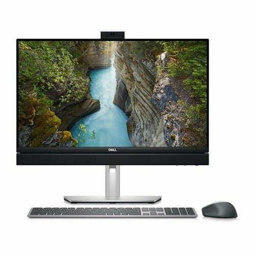 Dell Optiplex 24 AIO/Core i5-13500T/8GB/256GB SSD/23.8 FHD/Integrated/Adj Stand/FHD Cam/Mic/WLAN + BT/Wireless Kb & Mouse/W11Pro Multilang 2y KB Eng