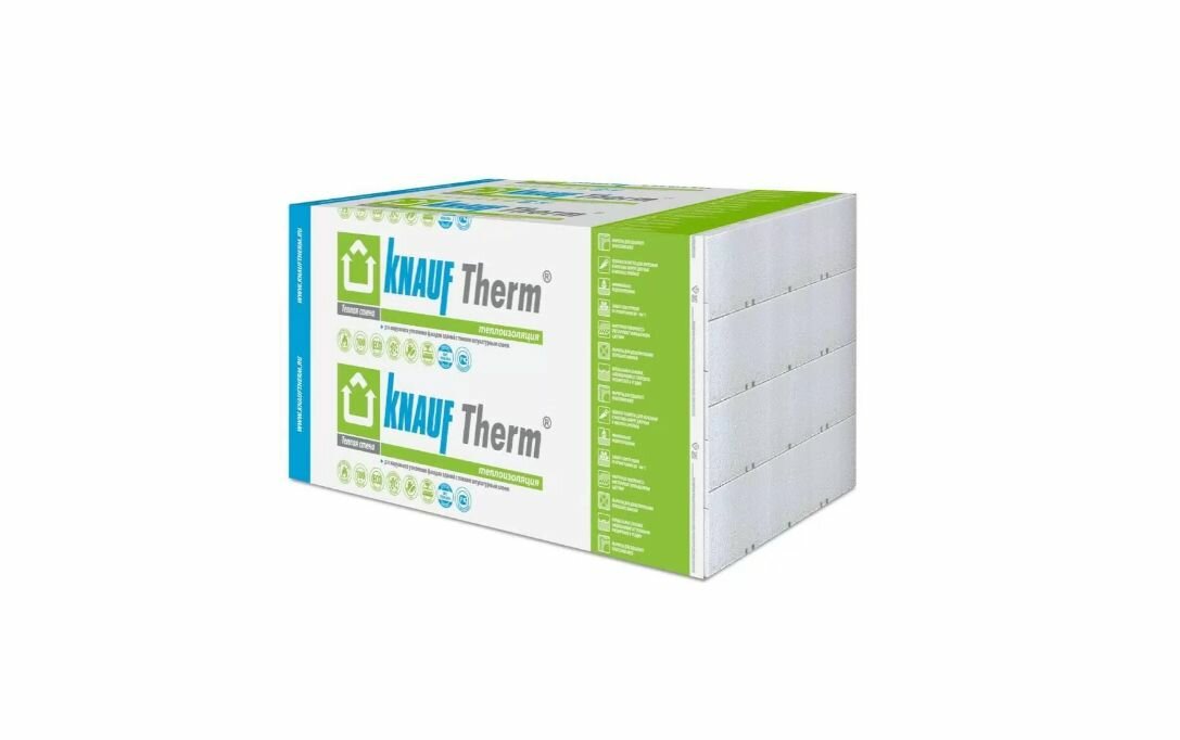 Пенополистирол Knauf Therm Теплая стена 150х600х1200 мм 288 квм  Кнауф терм