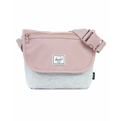 фото Сумка мессенджер herschel, розовый, серый