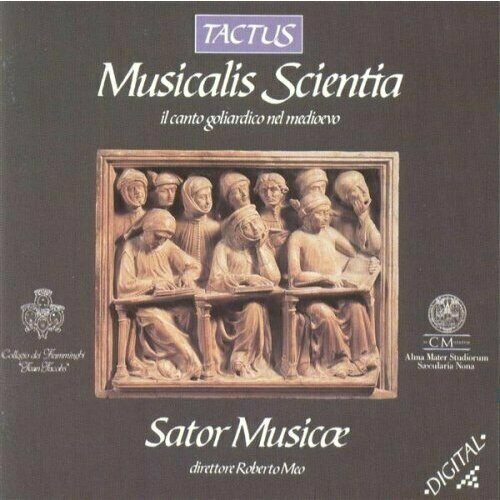 AUDIO CD MUSICALIS SCIENTIA - Canto goliardico nel Medioevo - Ensemble Sator Musicae. 1 CD