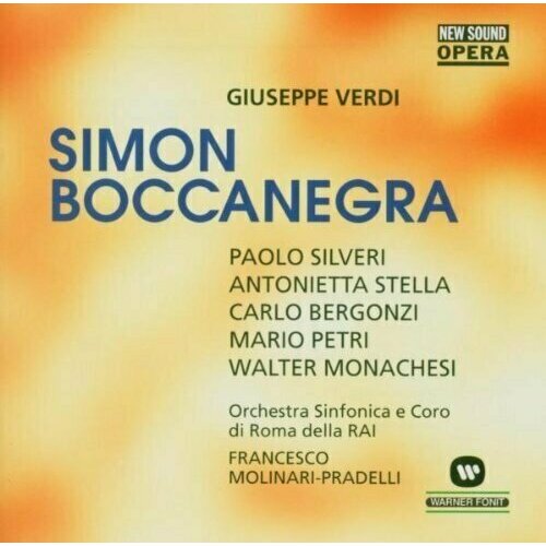 AUDIO CD Verdi - Simon Boccanegra. Molinari-Pradelli