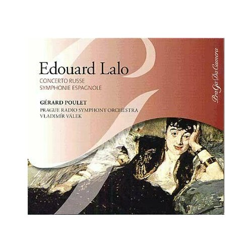 audio cd lalo e namouna ballet monte carlo philharmonic robertson AUDIO CD Lalo. Symphonie Espagnole - Poulet, Valek