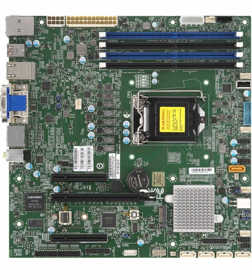 Материнская плата Supermicro MBD-X11SCZ-F-B