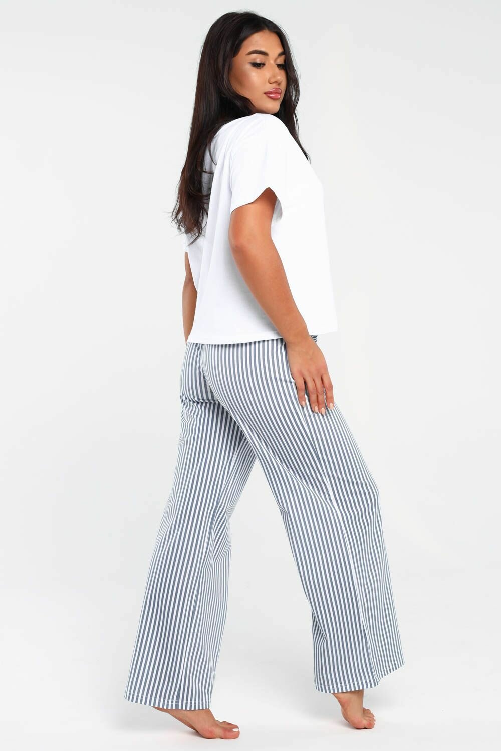 Пижама DIANIDA М-799 размеры 44-54 (54, светло-серый) - фотография № 3