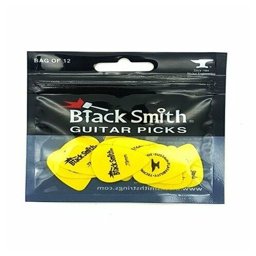 Медиатор BlackSmith Triangle TAP073YW-M Medium 0.73mm Yellow