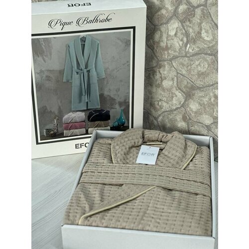 Халат Efor, размер 2XL, бежевый