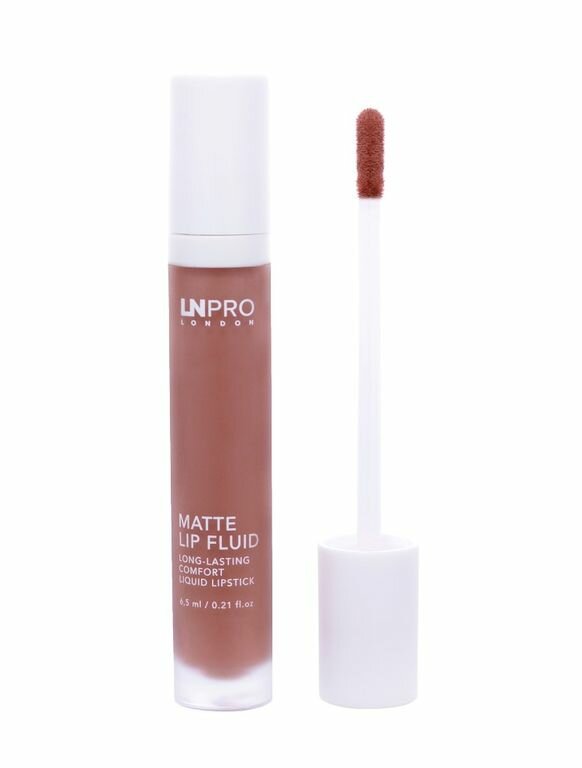 LN PRO Жидкая матовая помада Matte Lip Fluid 102 розовый беж