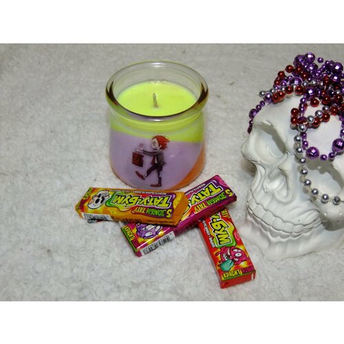 Свеча в банке декоративная 