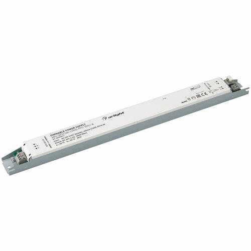 Блок питания ARV-SP24100-LONG-PFC-1-10V-A (24V, 4.2A, 100W) (Arlight, IP20 Металл, 5 лет) блок питания arv sp24100 long pfc a 24v 4 2a 100w arl ip20 металл