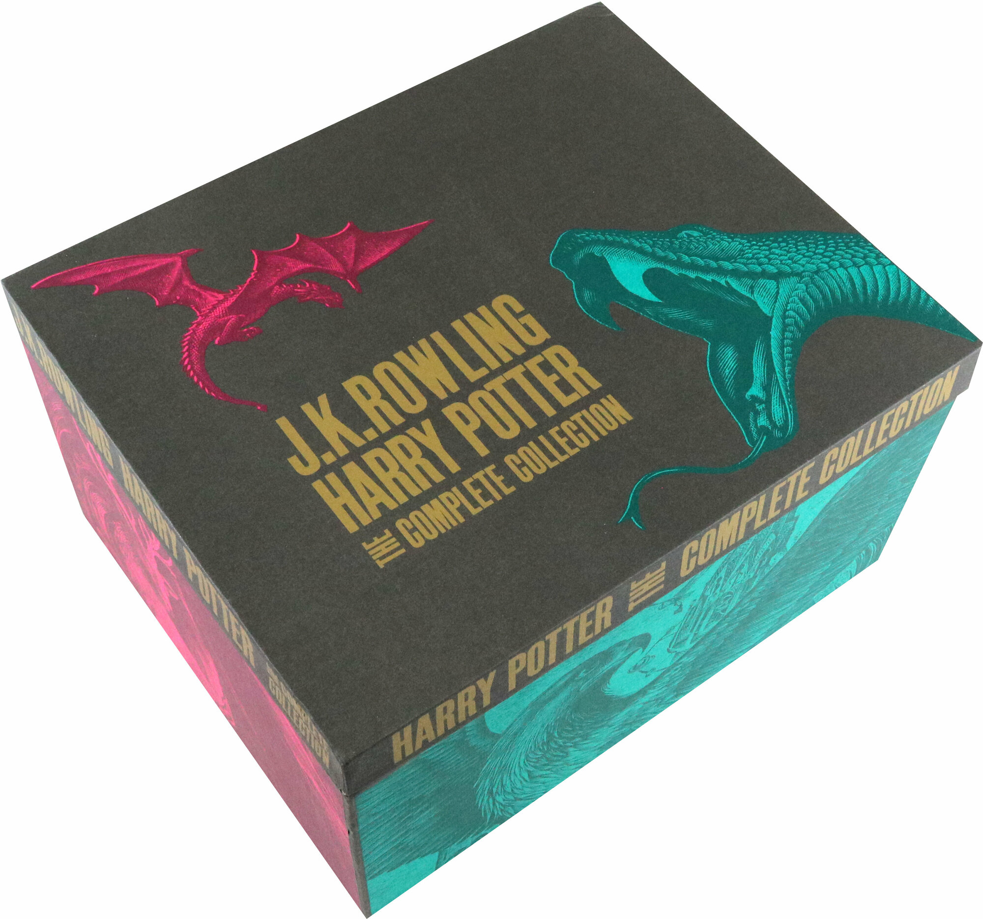 Harry Potter The Complete Collection Adult Box Set комплект из 7 книг - фото №3