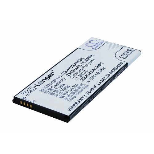Аккумулятор CS-HUR410SL HB4342A1RBC для Huawei Ascend Y5 2, Honor 5 3.8V / 2580mAh / 9.80Wh аккумулятор hb4342a1rbc для huawei y5 ii honor 5a 2200 mah