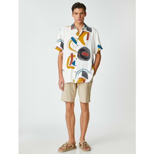 фото Рубашка koton, размер m, белый