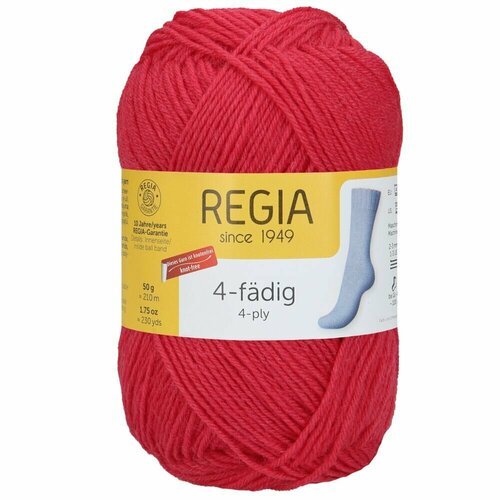 Пряжа Regia 4-fadig 50g /Регия 4 нитки 50г/ 01057 (2 мотка )